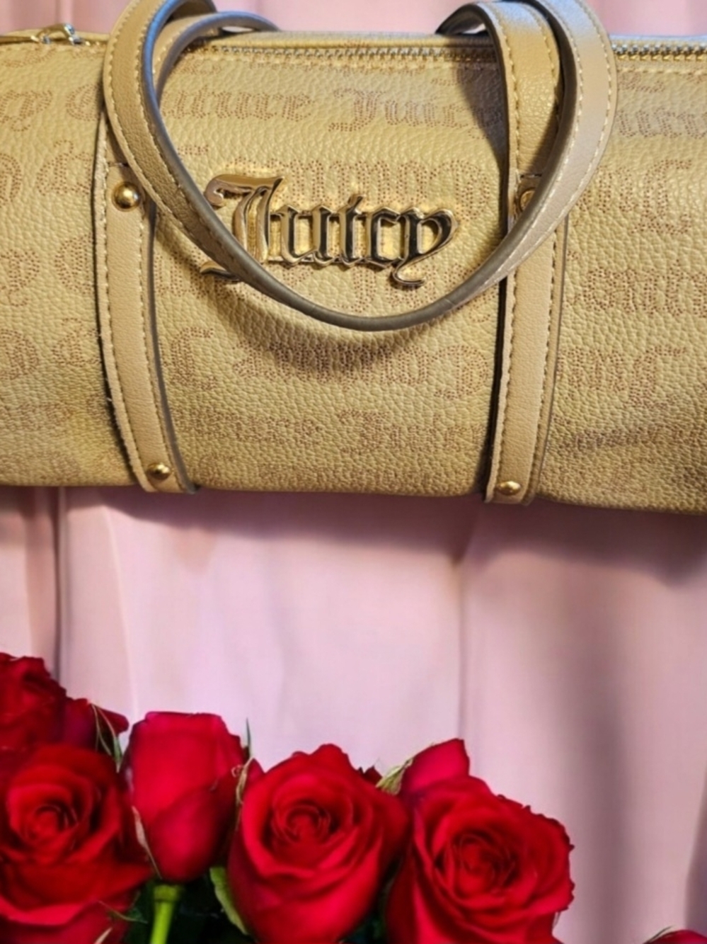 Juicy Couture (Los Angeles California) Rosie Mini Barrel bag
